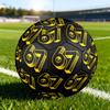 1 vnt.auksinis dydžio 5 futbolo kamuolys Profesionalus rungtynių ir treniruočių futbolo kamuolys Sportinis kamuolys patalpoms ir laukui Lengvas Patvarus c65151