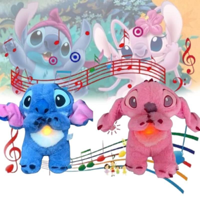 Adorable Plush Stitch Toy With Glowing Music Perfect For Cuddling And Play