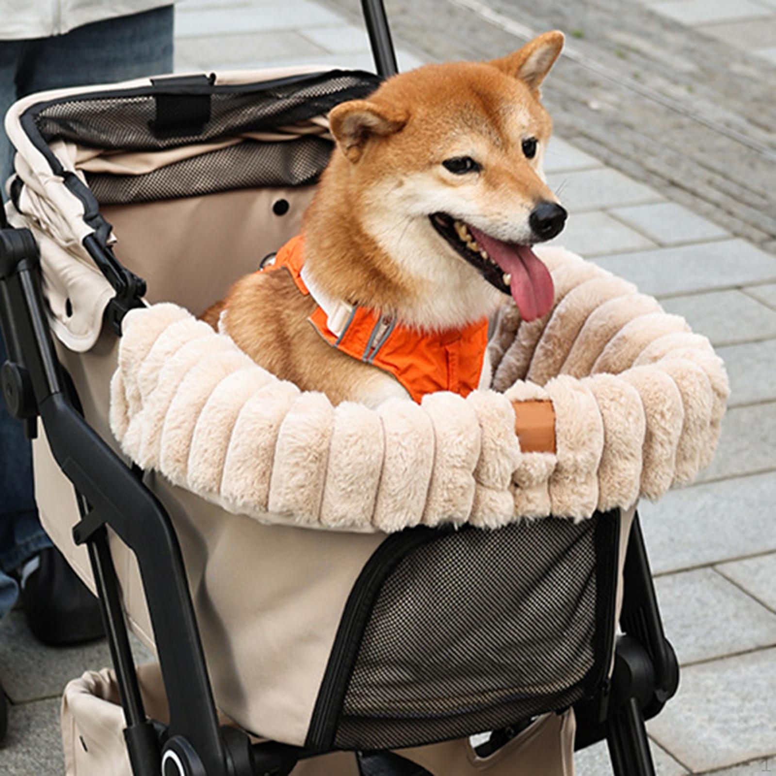 

Подушка для питомца, Аксессуары для тележки, Зимняя подкладка, Мягкая, Моющаяся, Подкладка для переноски/прогулочной коляски, Коврик для собаки хаки