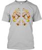 Camiseta Frango-paz Feita nos EUA Tamanho P a 5GG