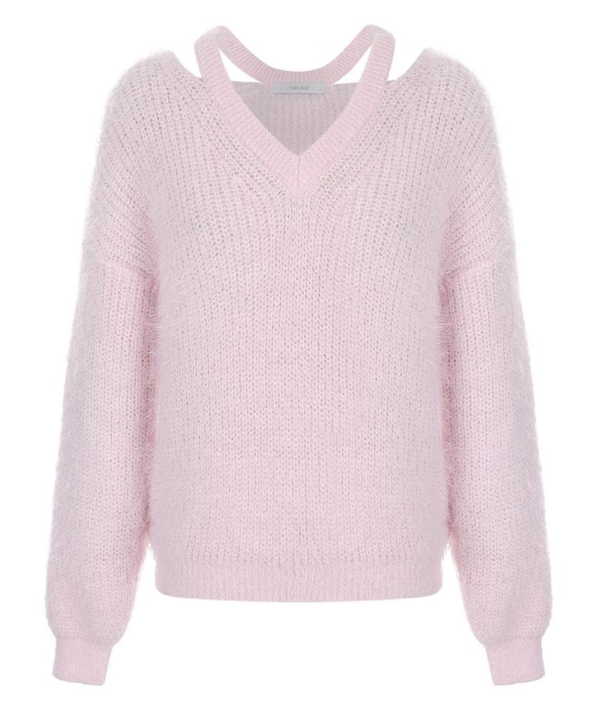 VANAKE Off-Shoulder Knit_Vb42Ktq323Z