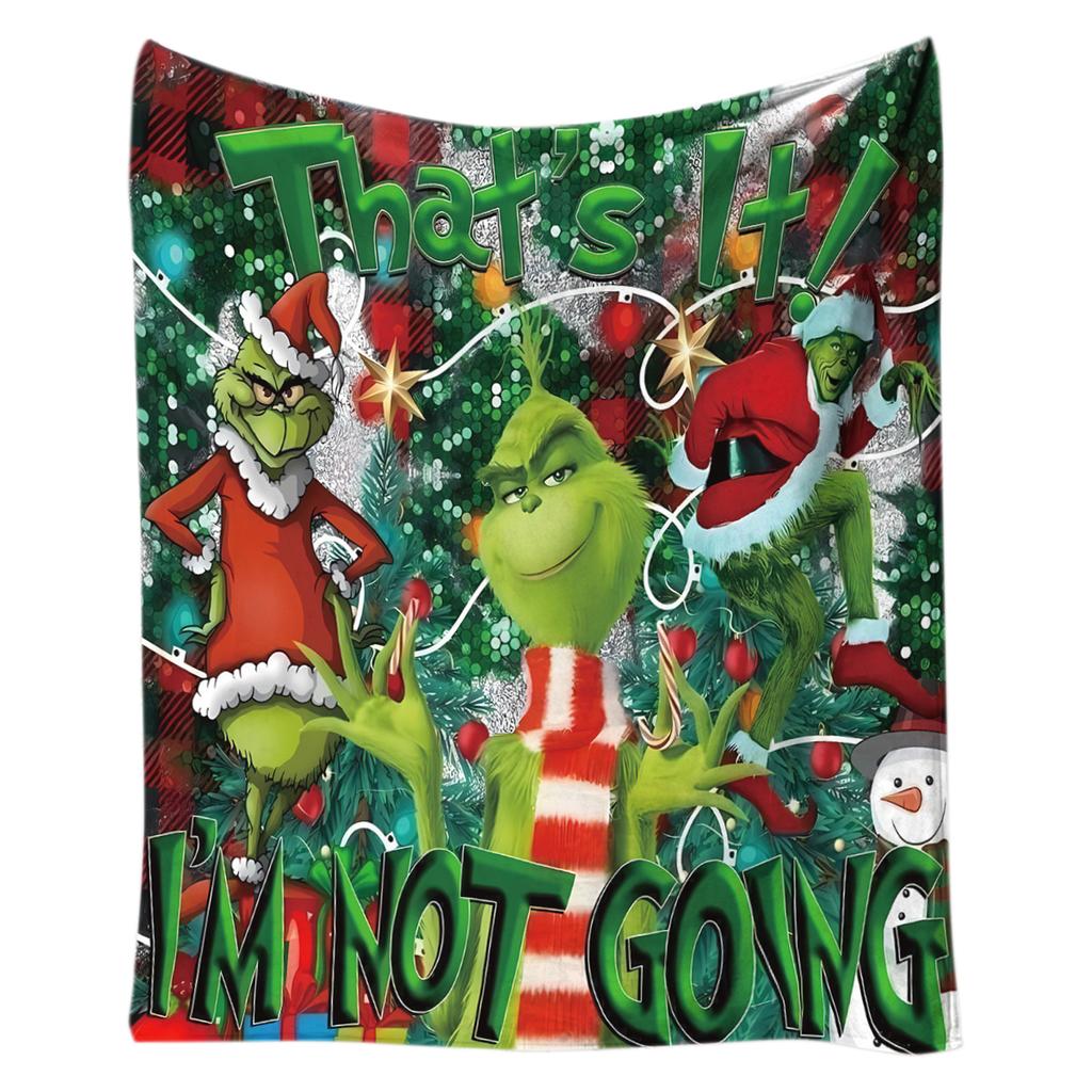 130*150cm Greentown Flannel Blanket