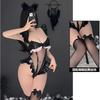 Sexy lingerie sexy uniform seduction cute bow leather jacket dead library water onesie set