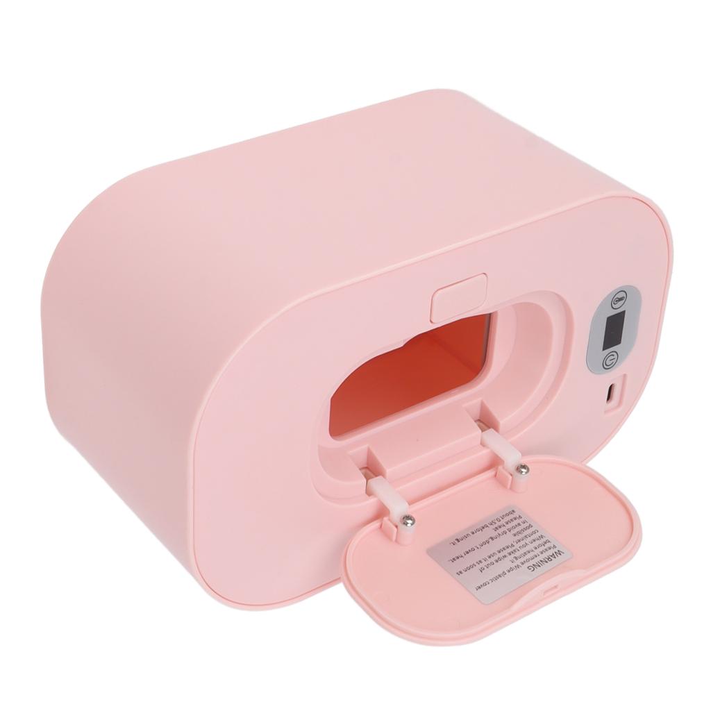 Baby Wipe Warmer USB Constant Temperature Portable Wipe Heater Temperature Adjustment Warm Dispenser 5V