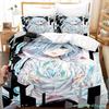 Darwin's Game Bedding Set Single Twin Full Queen King Size Bed Set Adult Kid Bedroom Duvetcover Sets Anime Kawaii