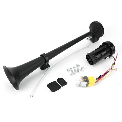 Compresor de trompeta única súper ruidoso, 12V, Universal, 17 pulgadas, 150DB, bocina de aire para coche, bocina de 180 Hertz para coche, camión, tren y Moto
