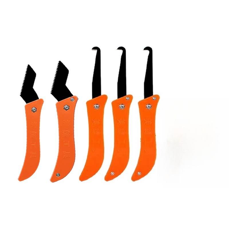 1/1 PCS Professional Ceramic Tile Gap Knife Floor Grout Hook For Seam Cleaning, Slotting Grouting Hook Knife Hand Repair Tools