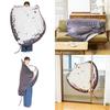 Custom-made Devil Fish Plush Toy And Throw Blanket Set Ideal Gift For Girls