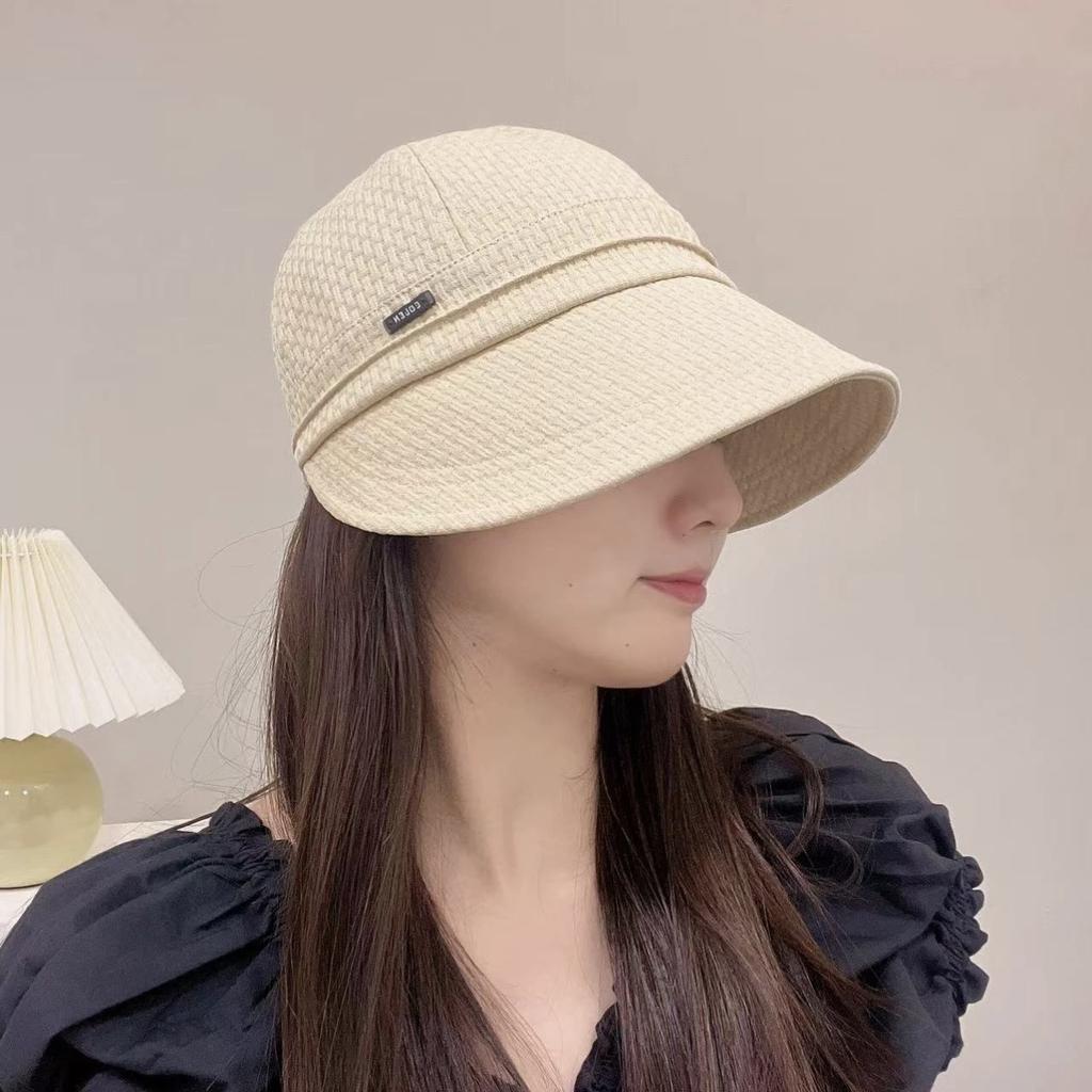 New Outdoor Upgraded Version Sunscreen Sunshade Cap Women's Summer Face Small Versatile Breathable Empty Top Hat