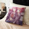 Game Doki D-Doki Literature C-Club Pillow Anime Pillow Sofa Bed Head Pillow Cover Cushion Cover 45X45 Cm Fashion