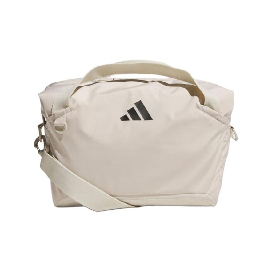 Adidas 11.8L Casual Versatile Solid Color Recycled Polyester Tote Bag Unisex Tote Bag Alum-Brown KF0137 Bauxite Brown