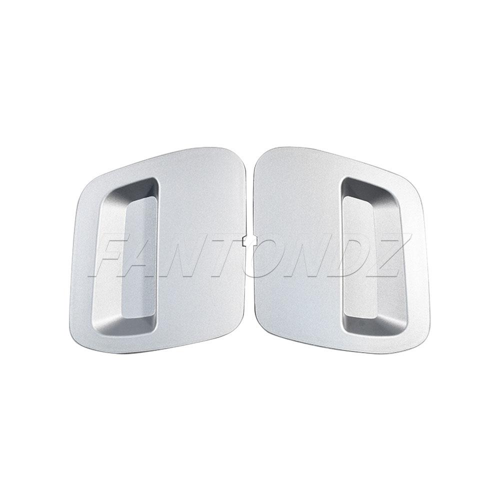 For Dacia Duster 2018-2021 Front Bumper Tow Bar Eye Cover Left Right 2 Pcs Set Gray/Black OEM 620721430R 620724861R 511802392R