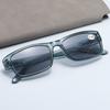 Reading Glasses Men Women Spring Presbyopic HD Grey Tinted Anti Radiation Sun Glasses Classic Eyewear