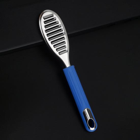 Multifunctional Cooking Tool Stainless Steel Fish Scale Remover, Compact with Ergonomic Non-slip Garlic And Ginger Grater Handle, for Kitchen Seafood