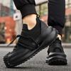 Mode Herrenschuhe 2025 Neu Frühling Atmungsaktives Mesh Fly Weave Dicke Sohle Höhenerhöhend Mode Rutschfest Lässig Sportliche Klobige Sneaker