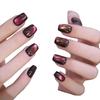 Cats Eye Short False Nail 30pcs Press On Nail Acrylic Stick On Nail Manicure Decors For Professional And Casual Event