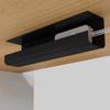 1PC No-Screw Under Desk Cable Management Tray Self Adhesive Installation, Cord Management, Cable Tray,Under Desk Wire Organizer