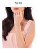 Exquisite S925 Sterling Silver Violet Bracelet for Women - Elegant Design, Perfect Gift for Best Friend or Girlfriend’s Birthday