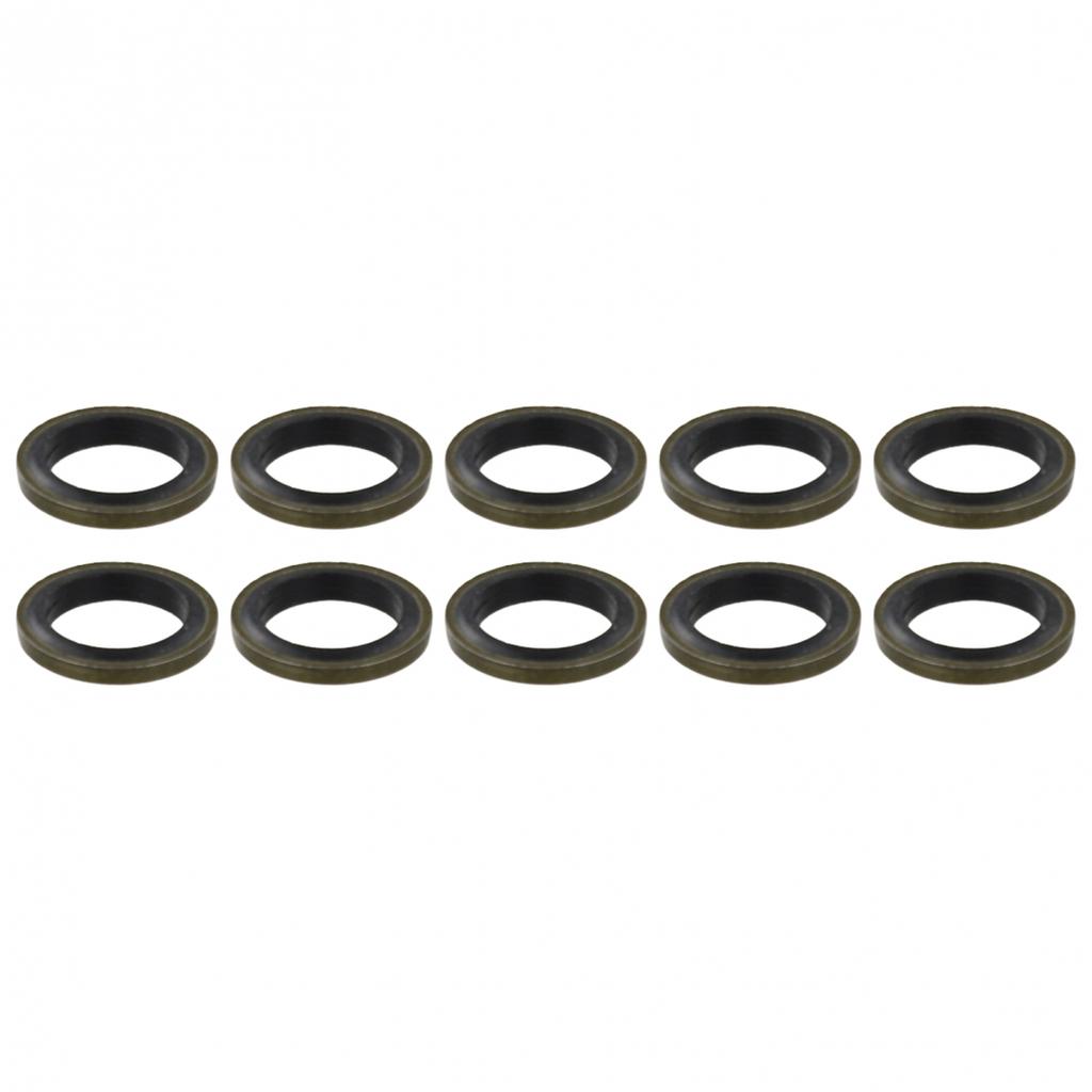 10pcs Set Banjo Bolt Washers Electric Motor For Nissin Master Cylinders Calipers