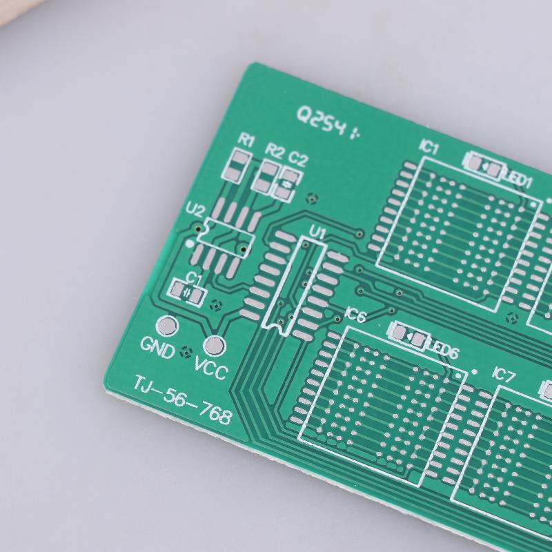 BGA-Chip-Lötübungsplatine-Kit Dezimale blinkende Lichter Lehre Praktisches Training Lötübung Einzelteile