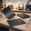 4 Pieces ABS Plastic Sheet Thermoformable ABS Sheet Smooth Flat for DIYers, DIY Fabrication, Signage