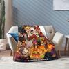 Undertale Blanket Coral Fleece Plush Summer  Multi-function Soft Throw Blanket for Bed Outdoor Plush Thin Quilt