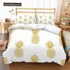 Fruit 3D Pineapple Fruit Pattern Duvet Cover Set King Queen Size Bedding Sets With Pillowcase For Boy Girl Polyester Bedding Set