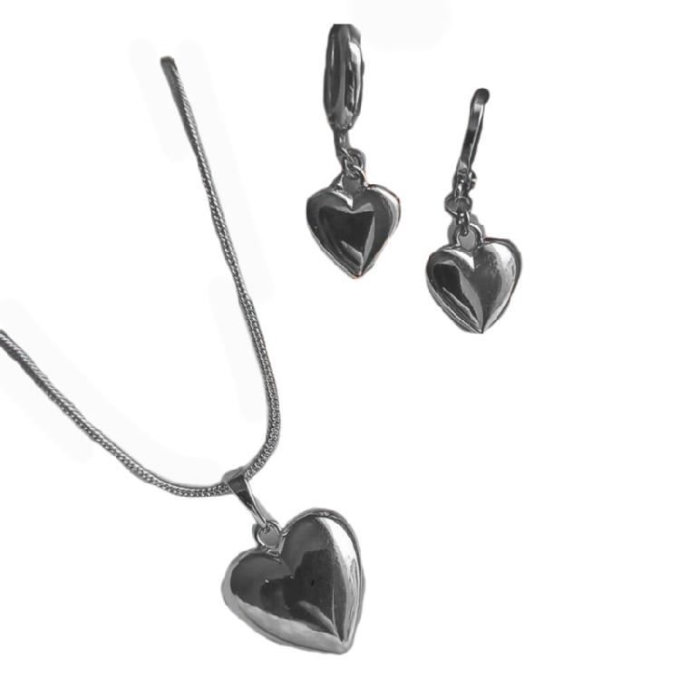 Dainty Pearls Pendant Necklace And Matching Earrings Set Handmade Accessories Gift For Bridal Party Or Anniversary