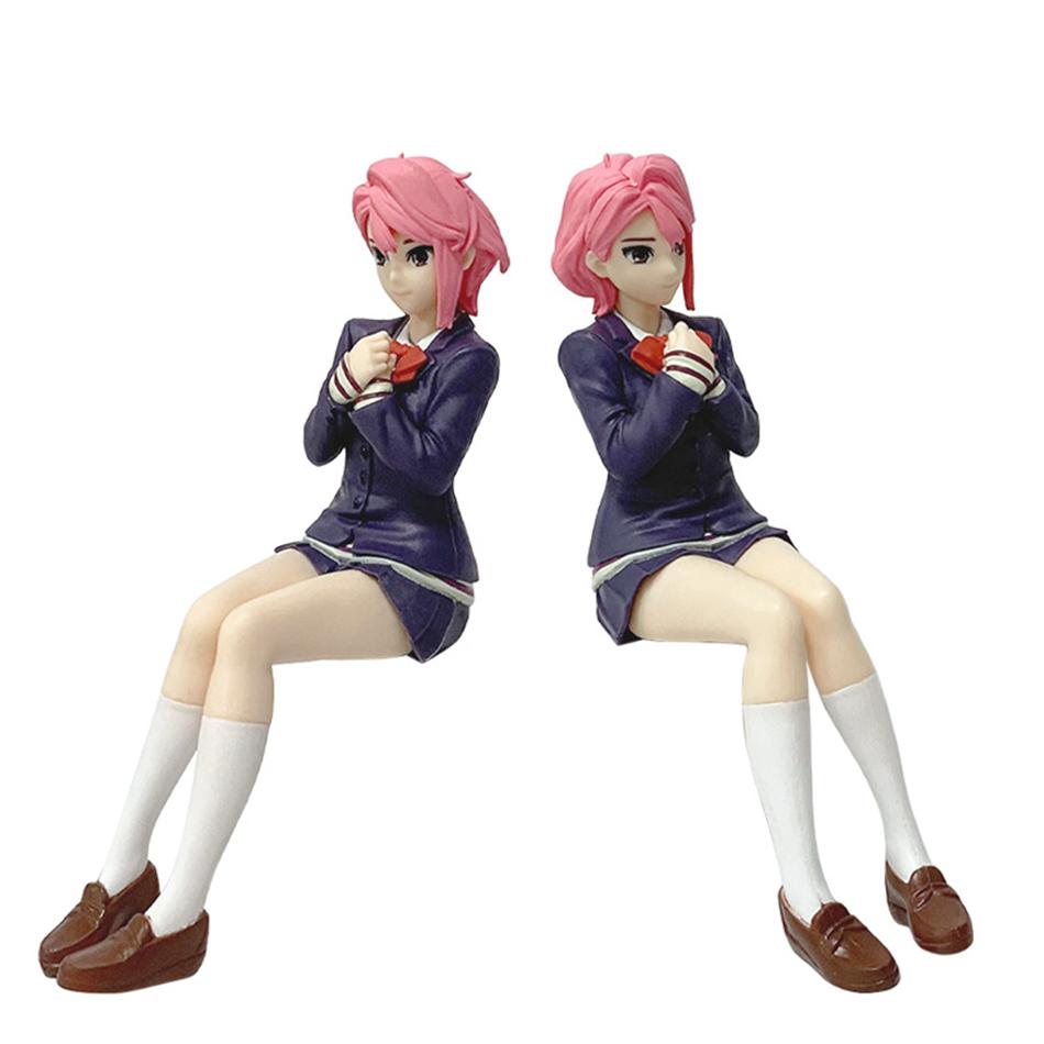 Figura Anime Dan dadan Vovó da Estrada Ayase Momo Okarun Estatueta PVC Figura de Ação Modelo estátua Carro casa decora boneca brinquedo Presente