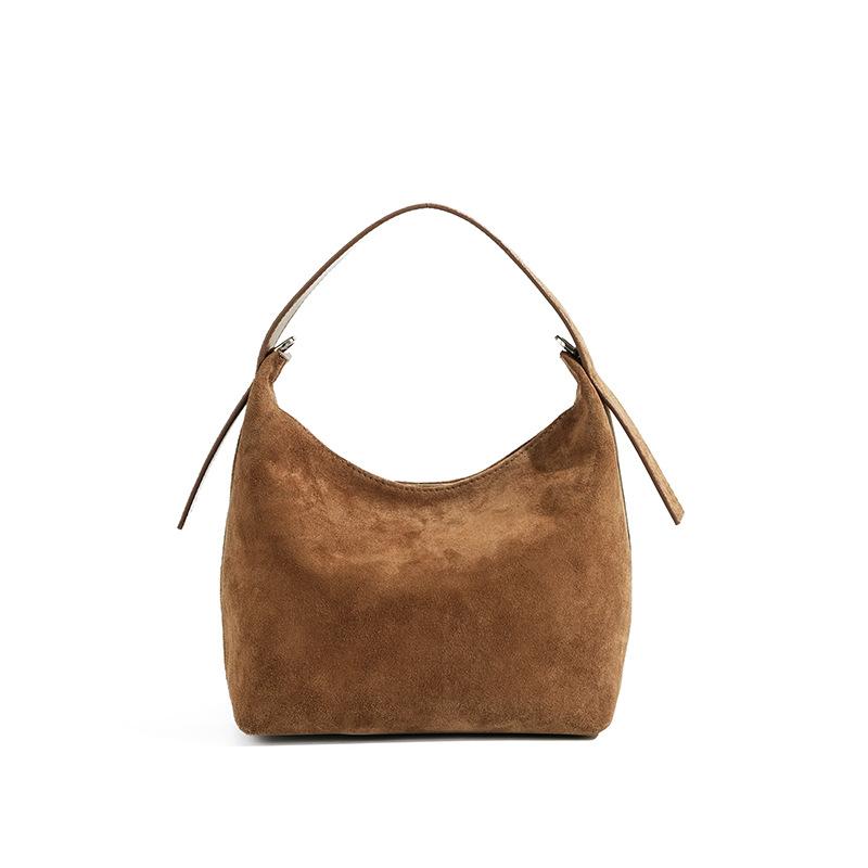 Hand Carry To Work Commuter Handbag Women's Leather Niche High-end Sense Versatile Bag Women's Autumn and Winter Messenger Bag Women