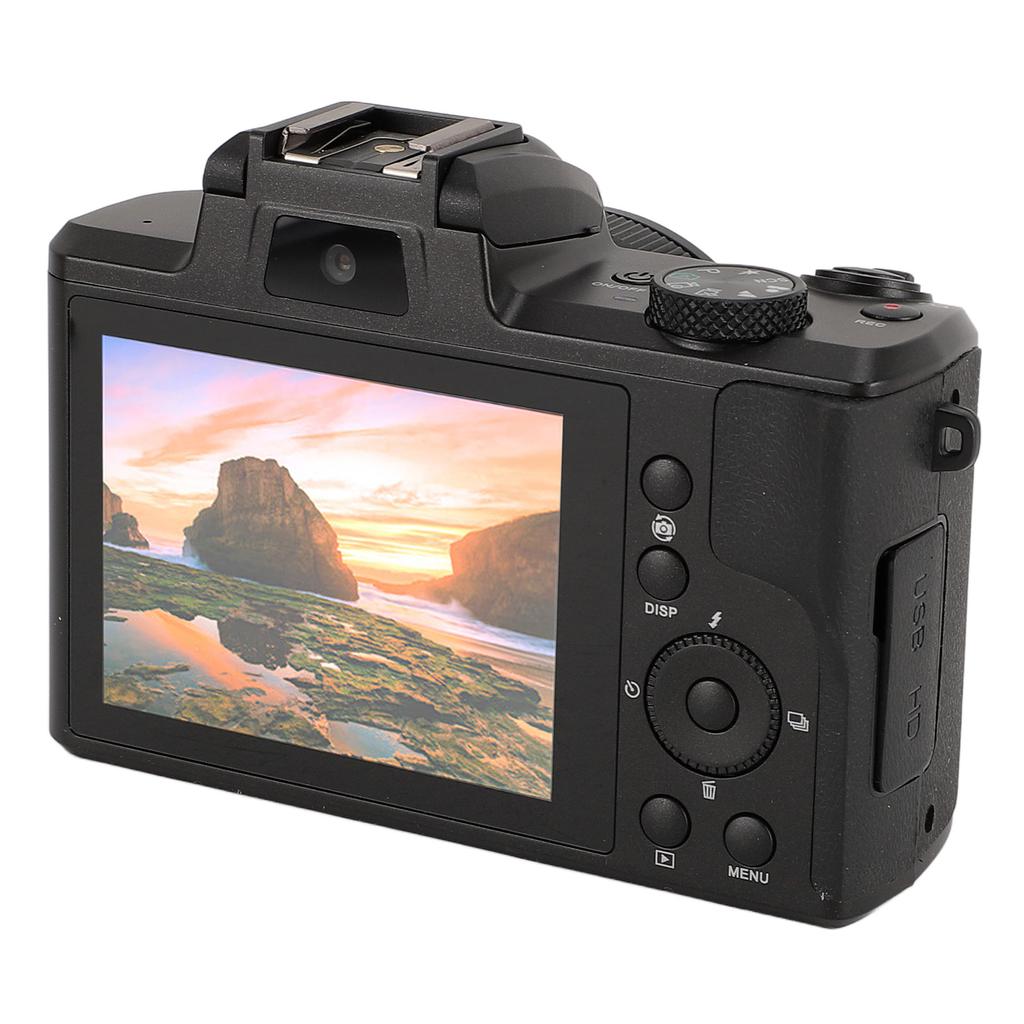 5K Digitalkamera Multifunktional High Definition 64MP Vlogging-Kamera 3,2-Zoll-Display 6 Achsen