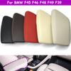 LHD F48 F49 F39 F45 F46 Car Center Console Storage Case Armrest Box Leather Cover Replacement For BMW X1 X2 2 Series 2014-