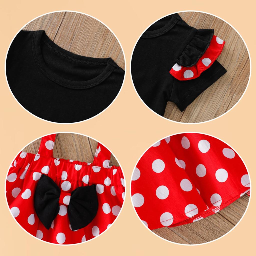 Fantasia Cosplay de Rato Joyasslly com Conjunto de Shorts e Cabelo Perfeita para Parque de Diversões de Princesa e Perfeita para o Dia a Dia e Apresentações Meninas,