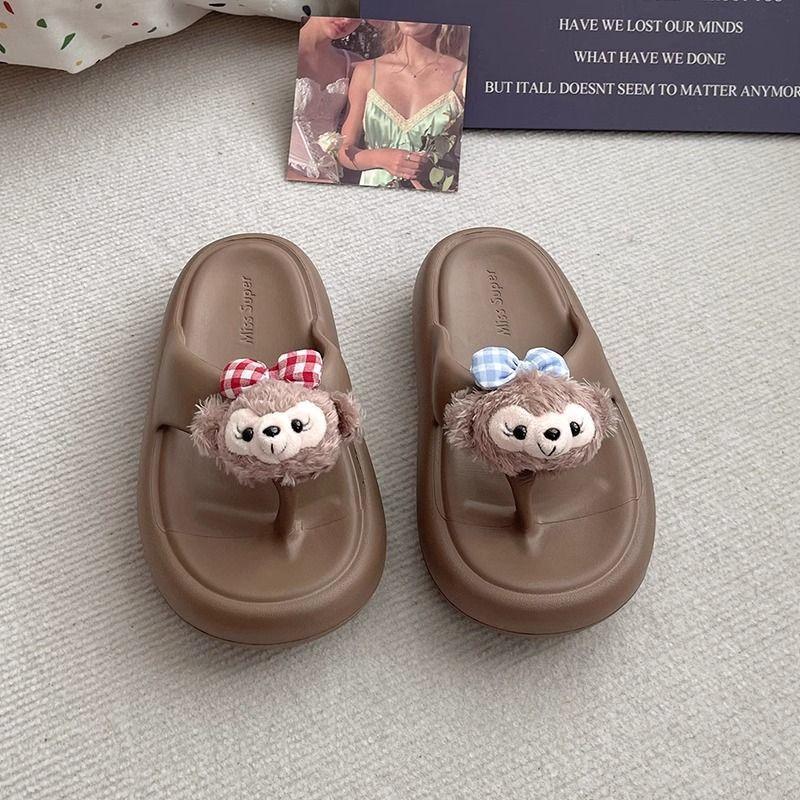 Fashion tribal cool slippers women s outer wear summer new soft bottom seaside beach pinch flip-flops 35-36 2975₽