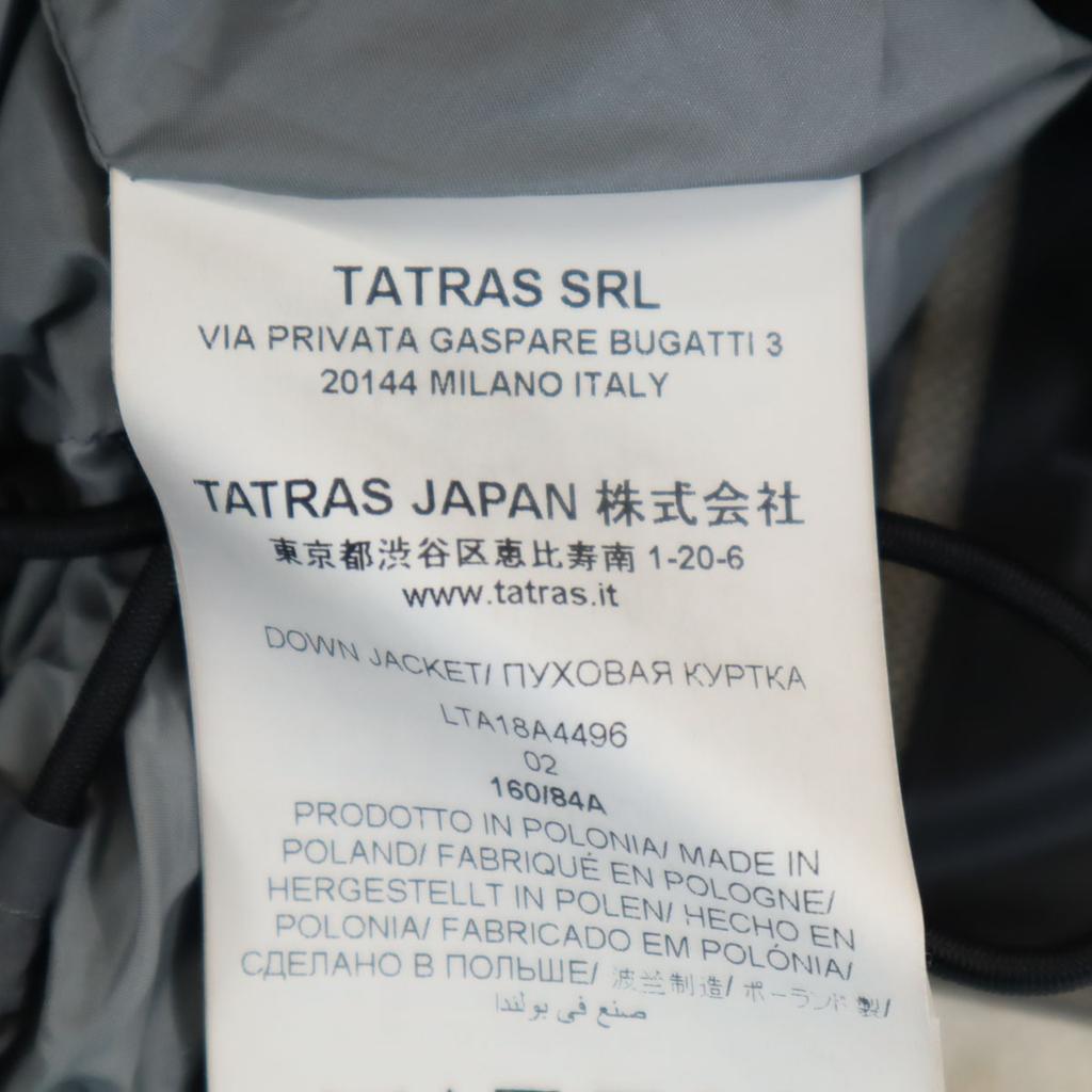 TATRAS Made in Poland Politeama Down jacket 2 Charcoal gray LTA18A4496 Women Used