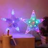 Thrisdar Christmas Tree Top Star Fairy String Lights Christmas Star LED Garland Light for Wedding Party Garden Holiday Decor