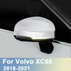 ABS Chrome Car Rearview Mirrors Cover Trim Strip Sticker For Volvo XC60 2018    Accessories