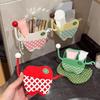 Tooth Shape Toothbrush Holder Plastic Sundry Storage Box Cute Bathroom Shelf  Kitchen