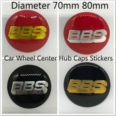 4 ks 70 mm 80 mm Stredové krytky nábojov kolies auta Kryty Odznaky Nálepky pre styling auta Príslušenstvo