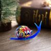 Cute Glass Snail Miniature Glaze Crafts Snail Ornaments Micro Landscape Snail Figurines  Home