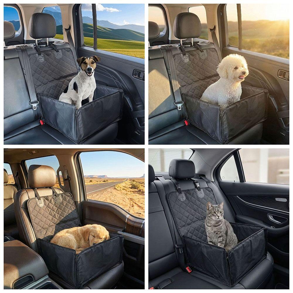 Waterproof Dog Car Seat Hammock Thickened Dog Protector Transporter Pet Dog Car Seat Cover  Car Use
