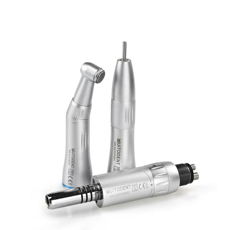 

Dental 2/4-Hole Pneumatic Motor Low Speed Dental Handpiece Inner Channel 3-Piece Set 4 holes