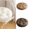Round Cushion PU Lather Floor Sitting Pillow For Yoga Meditations Relaxation Reading Corner Seat Pad Home Decors Gift