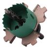 Hole Saw Cutter H.S.S Drill Bit Woodworking Hole Cutter with High Precision Cutting Teeth for Downlight Gypsum Board