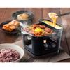 Ishigaki Sangyo Cast Iron Grill Pan, Approximately 16.5cm Wide X 13.8cm Deep X 11.5cm High, with a Capacity of Approximately 250ml and a Cup of Approx