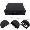 Car Central Control Storage Box With Cup Holder Din Dash Radio Pocket Drink Bottle Cup Holder Storage Box Parts