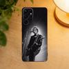 Look Jamie C-Campbell Bower phone Case For Samsung S25,24,21,22,23,30,Ultra,20,Plus,Fe,Lite,Note Soft Black Cover