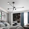 New Modern LED Chandelier Lights Bedroom Living Dining Room Gold Black Indoor Fixture Lighting Lamps Apply To AC90-260V