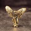 Ornamento de Mesa Asas de Anjo de Latão - Joias da Moda Anjo da Guarda
