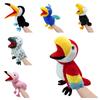 New Cross-border Bird Animal Hand Puppet Large Beak Parrot Toy For Soothing Kids Wholesale Eagle Doll
